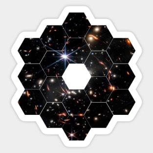 James Webb's First Deep Field (James Webb/JWST) Sticker